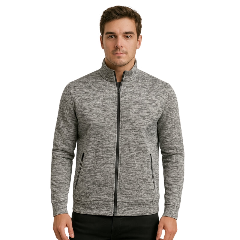 Lukas – Lange Mouw Jas met Ritssluiting en Zakjes Velani