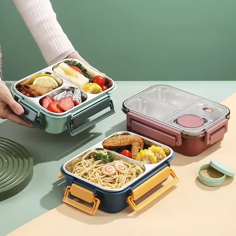 TinaPack – Lunchbox met Draagbare Rastercontainers Velani
