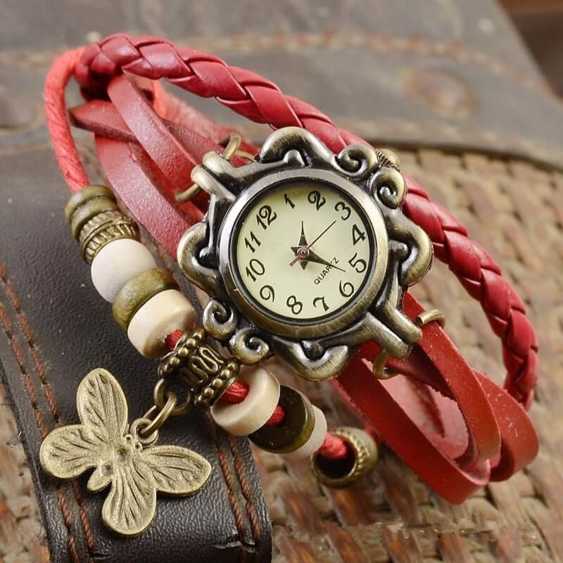 Kensa – Watch with Round Dial and Adjustable Strap