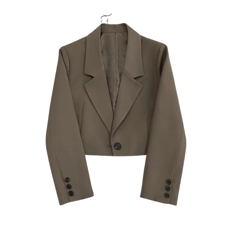 Martha – Blazer met Lange Mouwen en Reverskraag Velani