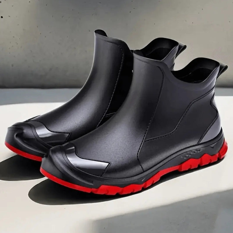 Liam – Round Toe Shoes with Anti Slip Grip and Laceless Design