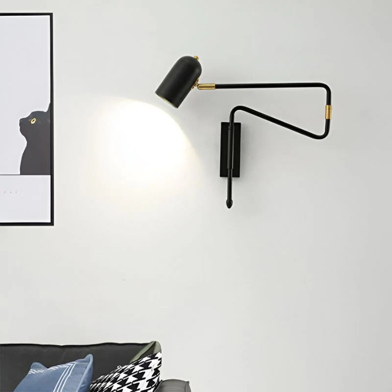 GlowShift – LED Wall Lamp with Adjustable Lighting