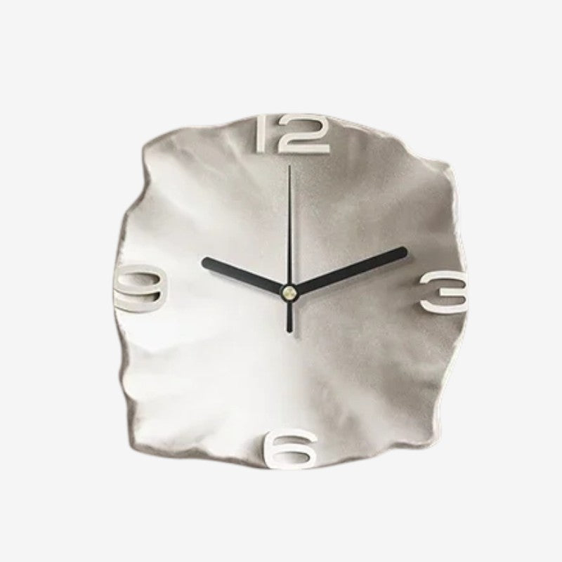 ArtisTime – Decoratieve Wandklok met Abstract Ontwerp Velani