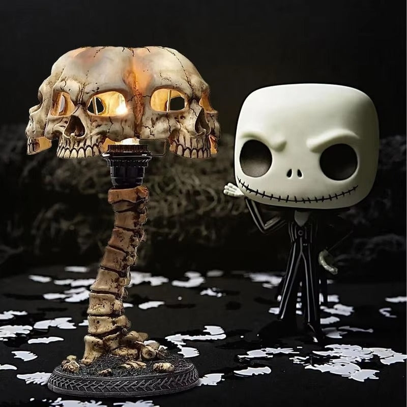 DarkGlow – LED Desk Lamp with Skull Design