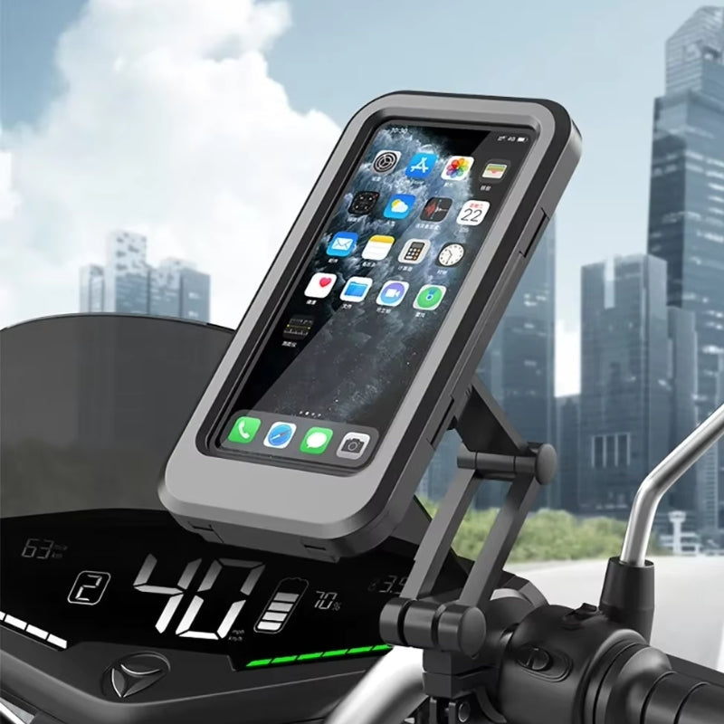 FlexiDock – Bike/Motorcycle Phone Holder with Adjustable Clamp