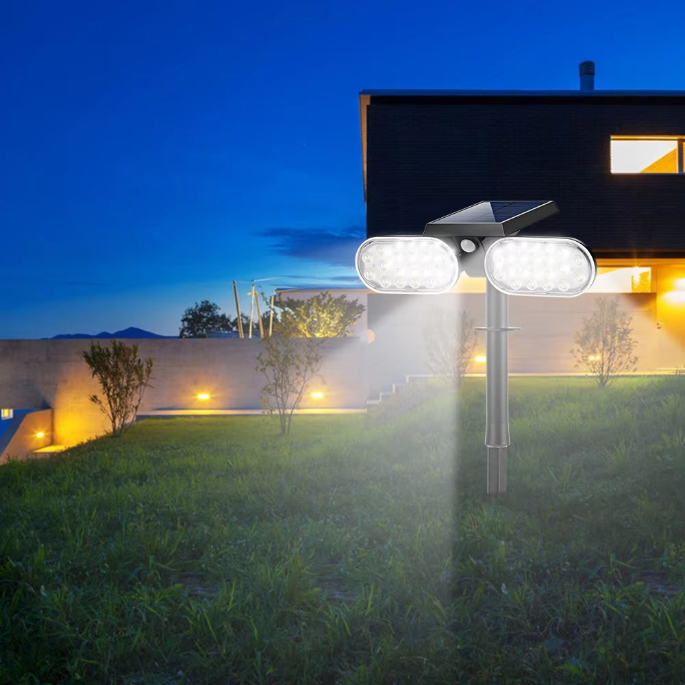 SolarGuard – LED-spotlight met bewegingssensor voor buitenverlichting Velani