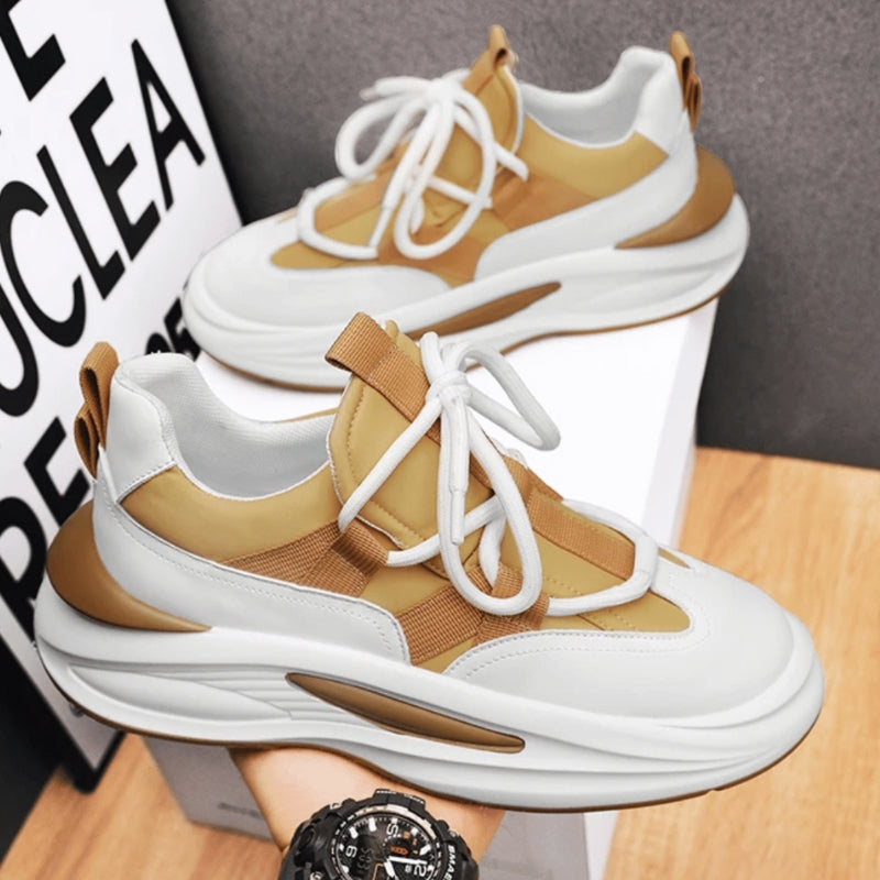 Lucas – Round Toe Shoes With Adjustable Laces Design