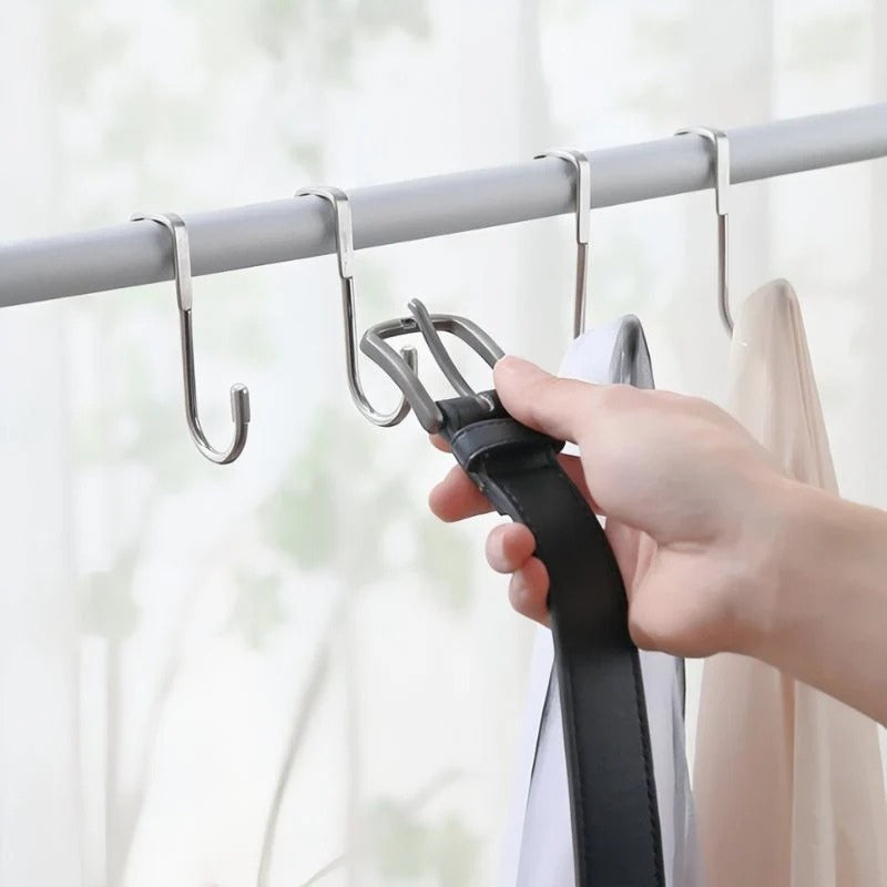 HangEase – S-Shaped Door Hook for Easy Storage