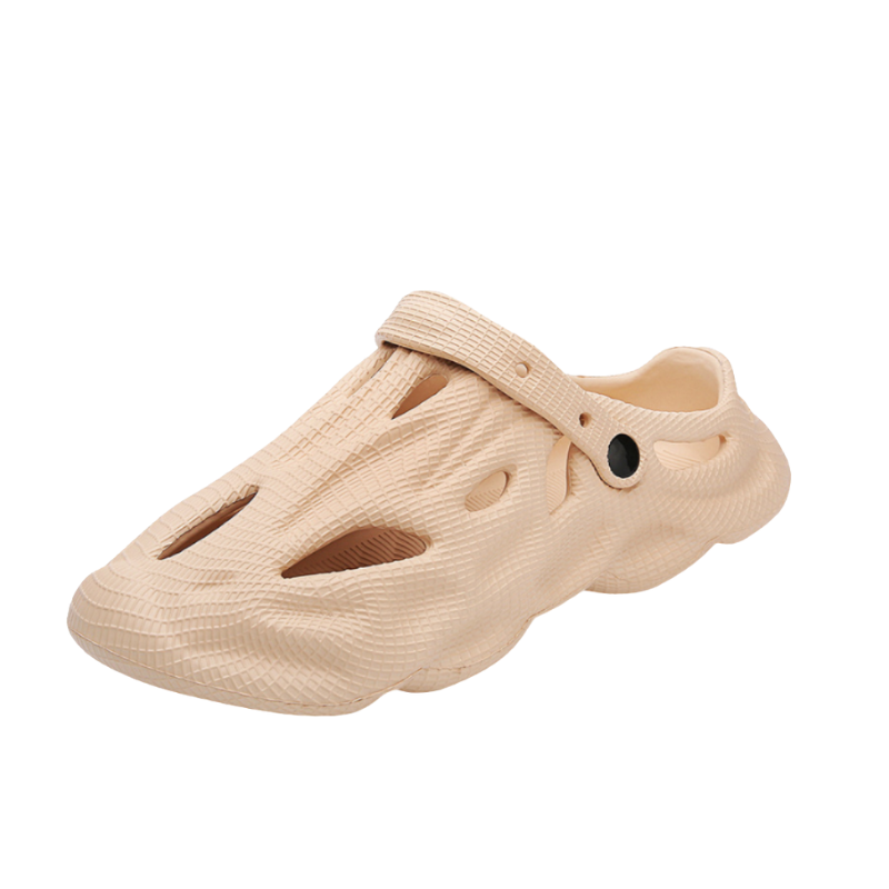 Theodor – Pantoffels met Patroon en Ventilatiegaatjes, Antislipzool Velani