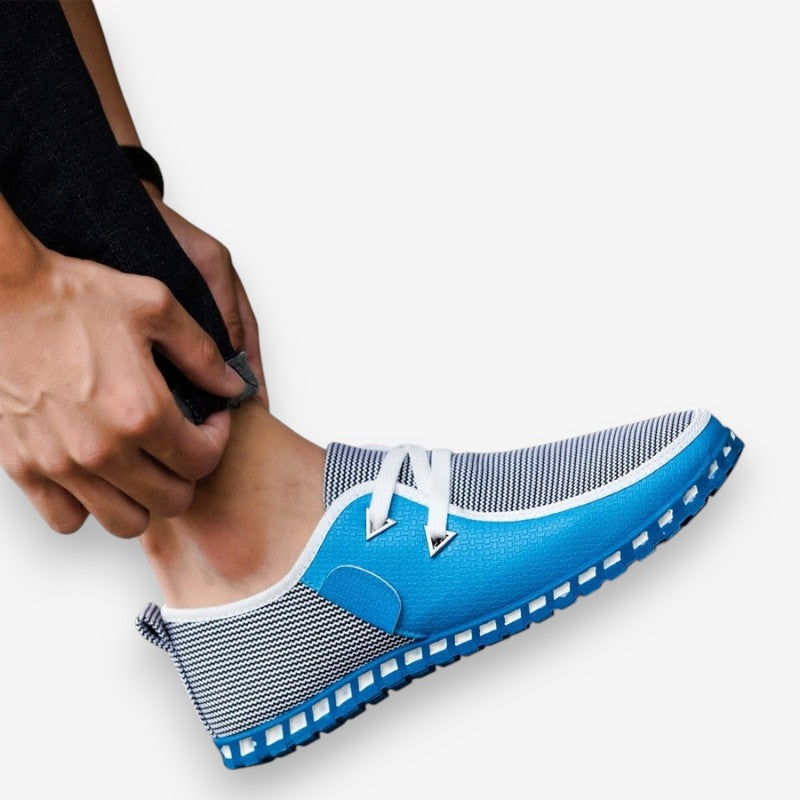 Mark – Round Toe Shoes with Anti Slip Grip Design