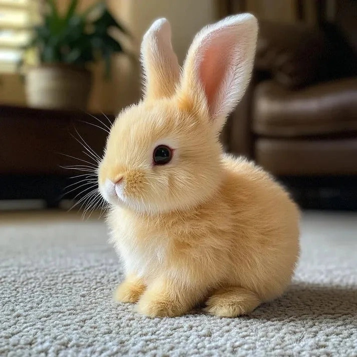 BunnyMove – Realistic Interactive Rabbit Toy with Movable Ears