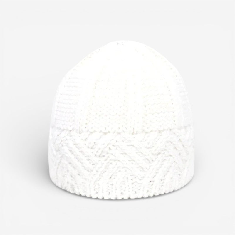 Lily – Round Hat with Zigzag Pattern Design