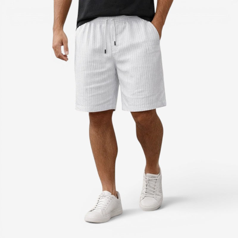 Men's Relaxed Fit Drawstring Shorts with Pockets