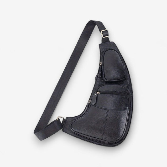 Sophie – Schoudertas met Brede Band en Meerdere Vakken Velani