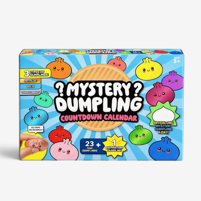 Squishcount – Advent Calendar with 24 Slow-Rising Squishy Toys