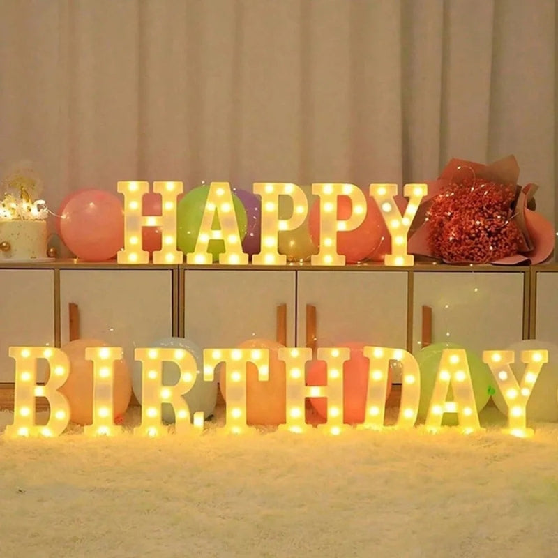 GlowLetter – Decoratieve LED Letter met Modern Ontwerp Velani