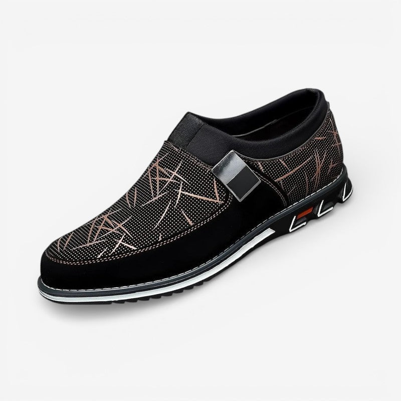 Daniel – Round Toe Loafers with Anti Slip Grip Design