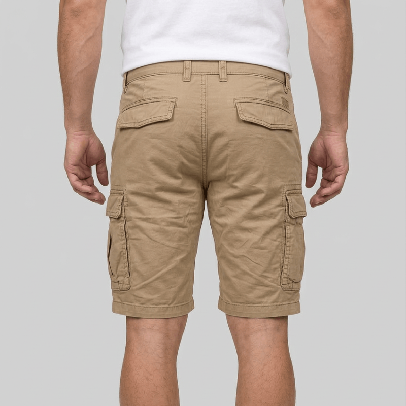 Men's Comfortable Casual Shorts with Belt Loops