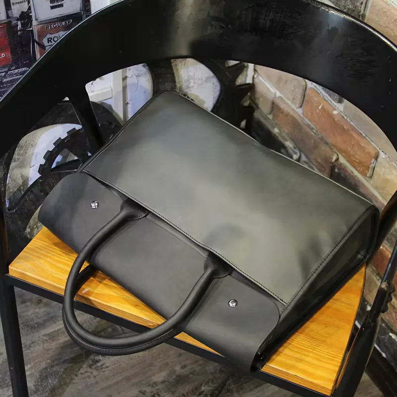 Stylish Briefcase with Removable Shoulder Strap