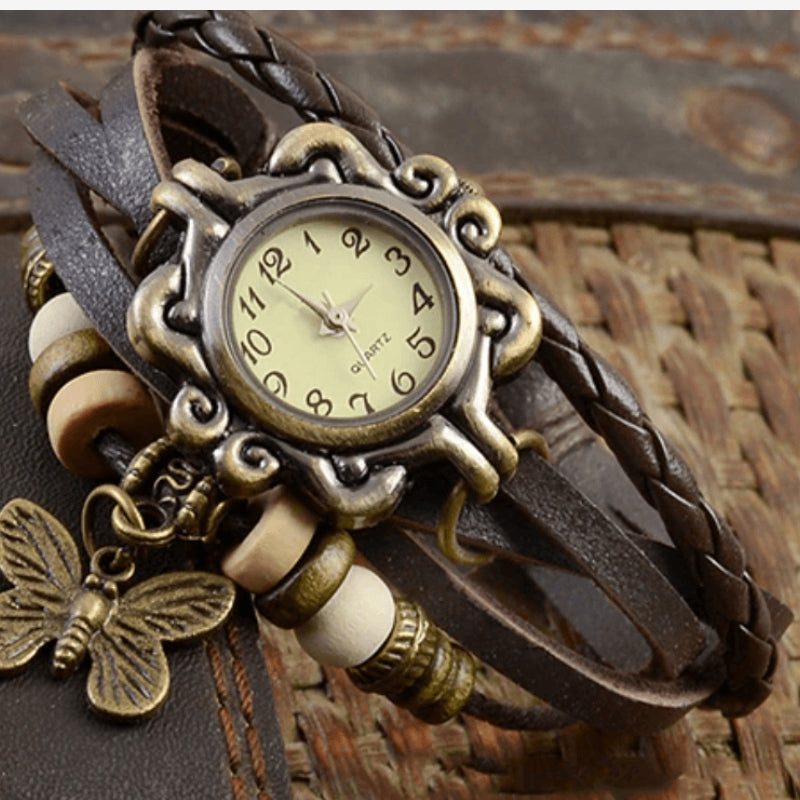 Kensa – Watch with Round Dial and Adjustable Strap