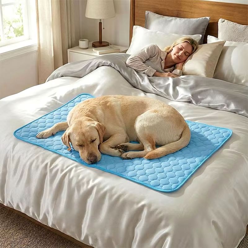 Washable Pet Sleeping Mat with Breathable Surface