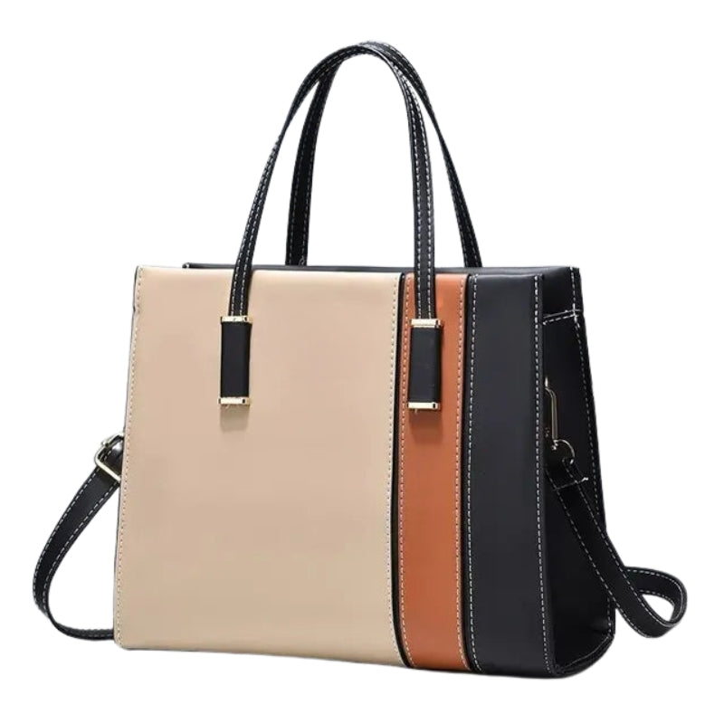 Stella – Handtas met Verstelbare Band en Ritssluitingszakjes Velani