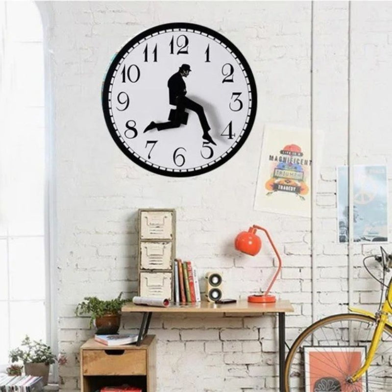 TimeLoom – Round Wall Clock with Numbers and Character Markers