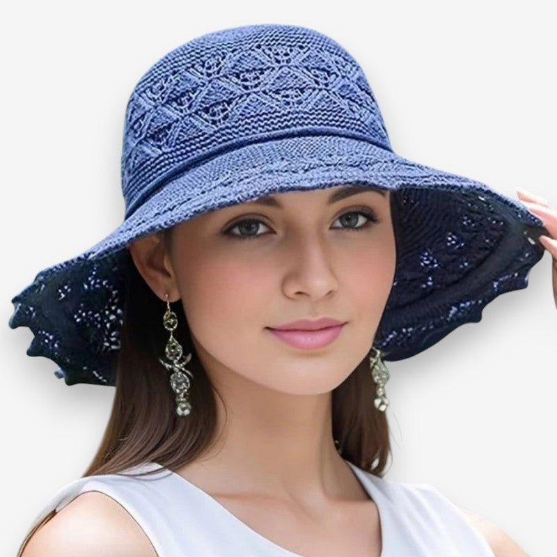 Emma – Women's Round Hat with Breathable Design