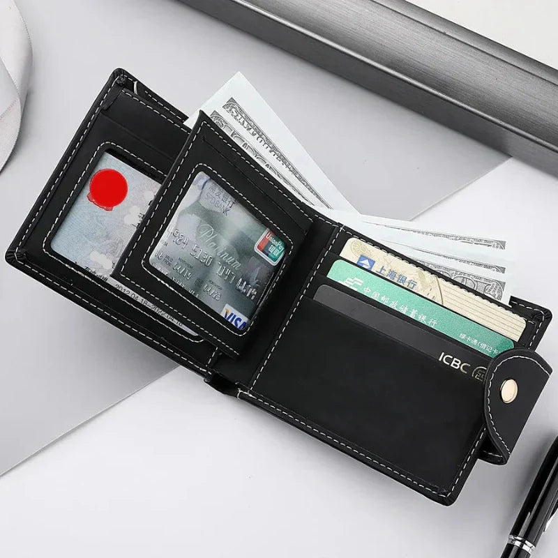 Willem – Portemonnee met Meerdere Lagen en Knopsluiting Velani