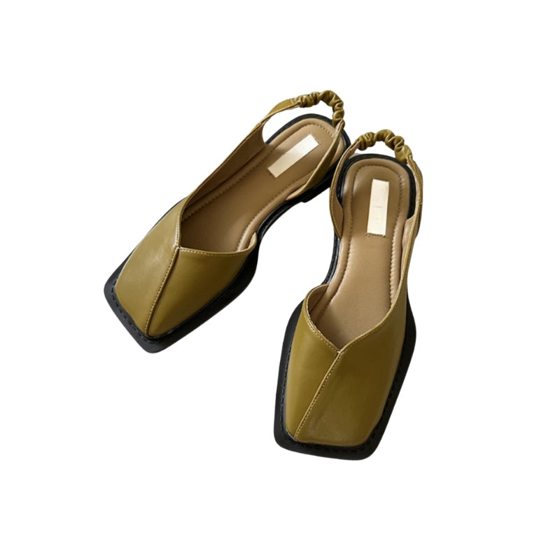 Alina – Sandalen met Chunky Hak en Vierkante Neus Velani