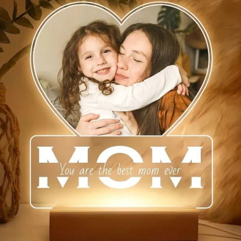 Illuminated Picture Frame with USB Lighting