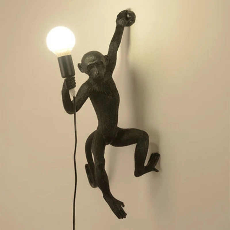 MonoGlow – LED Wall Lamp Monkey Design