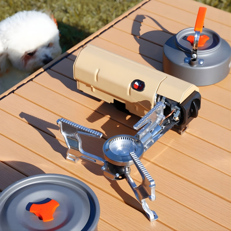 HeatMate – Portable Cassette Stove with Adjustable Flame