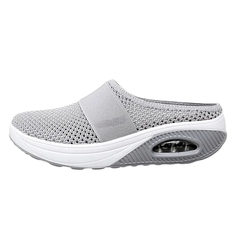 Abigail – Ronde neus wedges schoenen met ademend ontwerp Velani