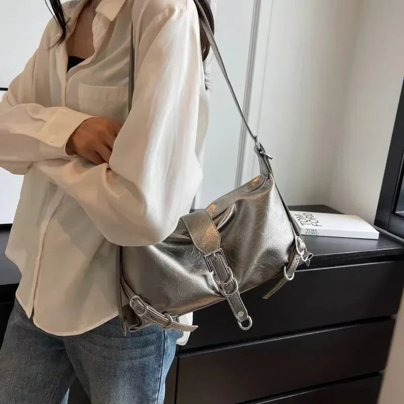 Mailin – Schoudertas met grote capaciteit en verstelbare riem Velani