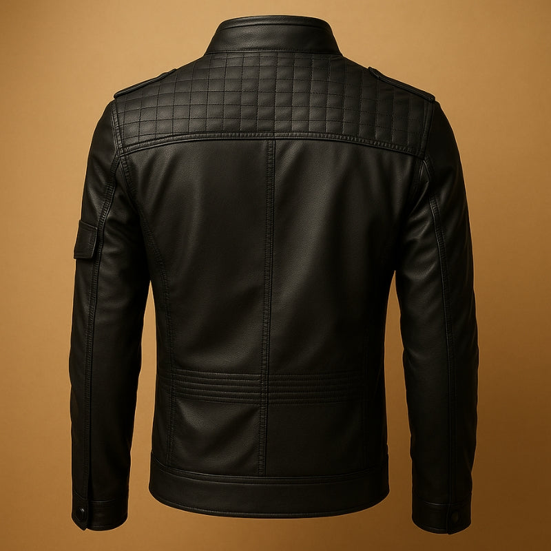 Jonas - Jas met lange mouwen, rits en zijzakken Velani