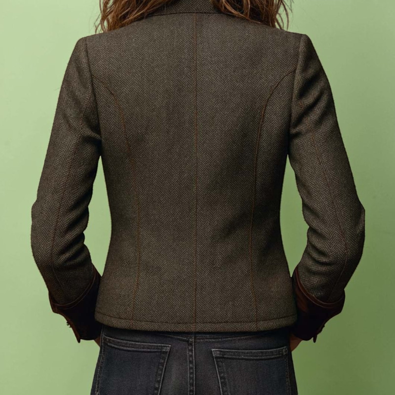 Women's Turn-Down Collar Blazer