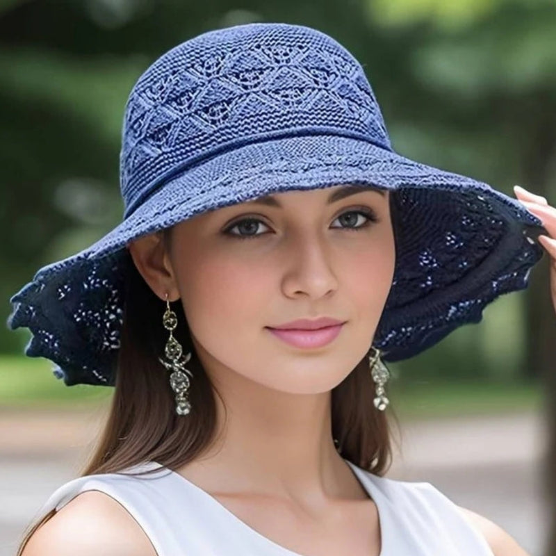 Emma – Women's Round Hat with Breathable Design