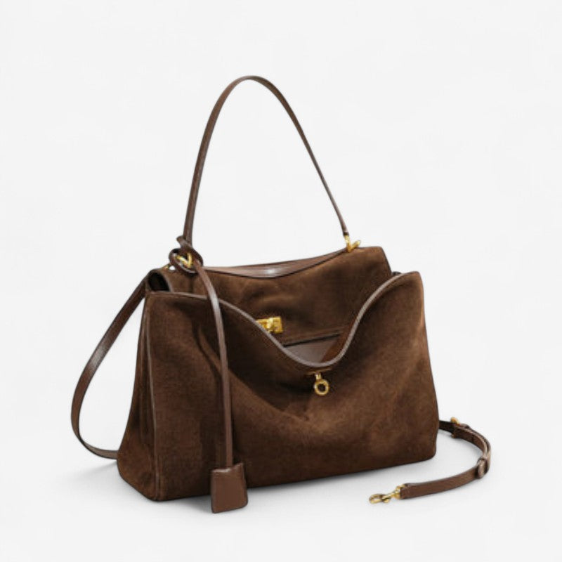 Riley – Grote Handtas met Verstelbare Riemen en Rechthoekig Ontwerp Velani