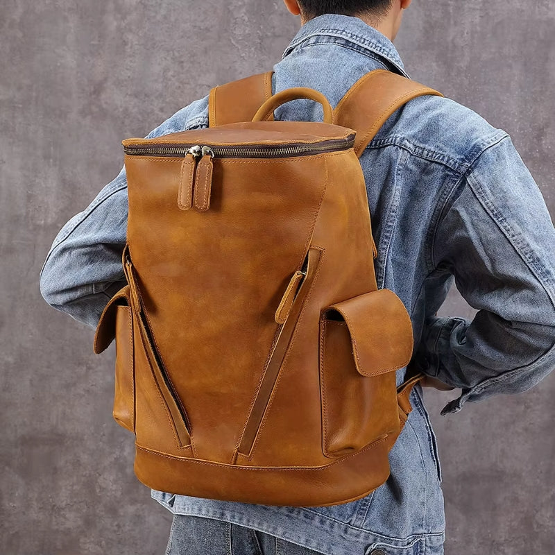 Thomas – Rugzak met Verstelbare Bandjes en Ritssluitingen Velani