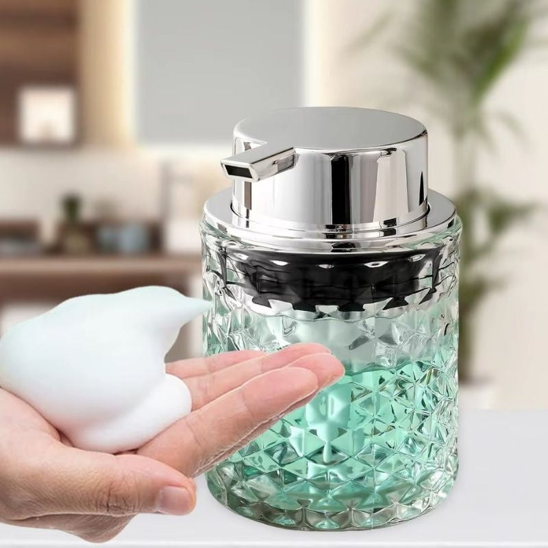 Pumpora – Refillable Soap Dispenser with Round Pump Design