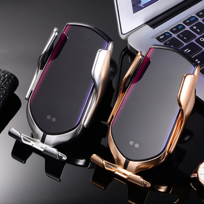 Mobile Phone Holder with Automatic Charging
