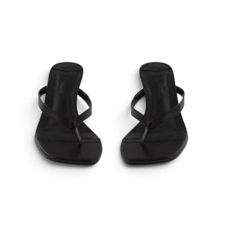 Women's Flip Flop High Heel Sandals with Non Slip Sole