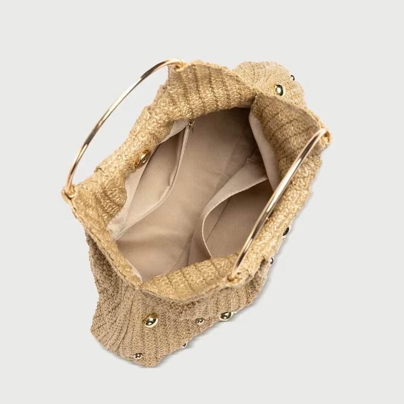 Aurora – Chain Handbag with Round Handle