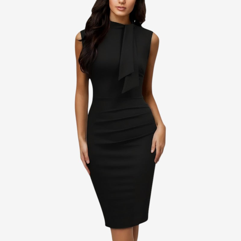 Women's Sleeveless Slim Fit Midi Dress