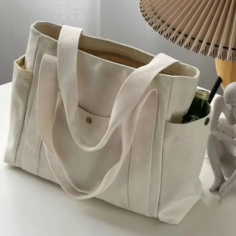 Women's Oversized Tote Bag with Multiple Compartments
