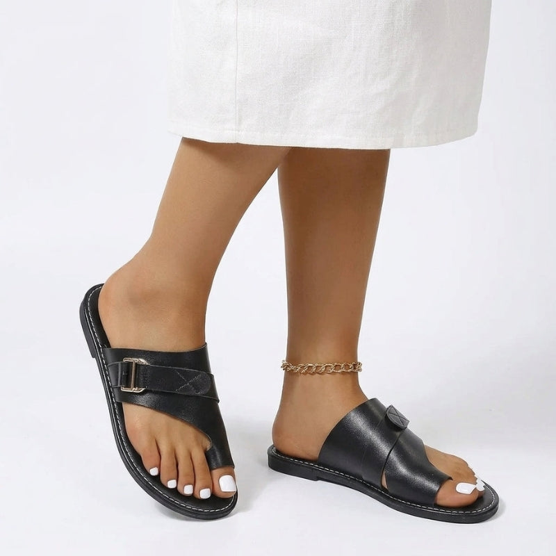 Women's Flat Sandals with Non Slip Sole