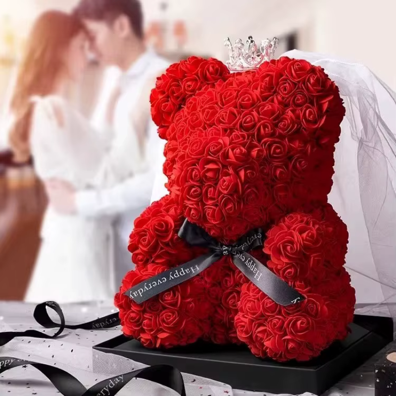 Rose Teddy Bear