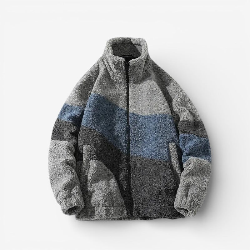 Liam – Long Sleeve Jacket with Pocket and Zipper Closure