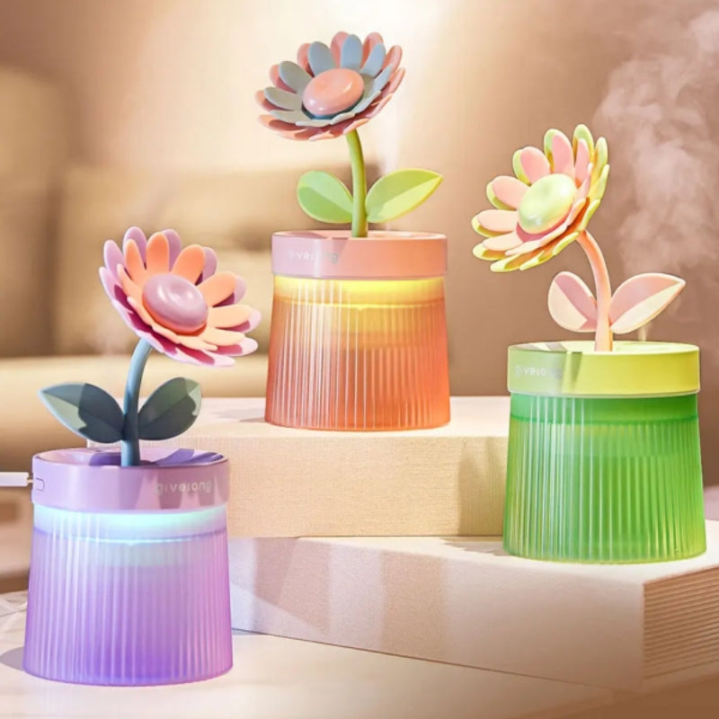 FreshBloom – Compact Flower USB Indoor Humidifier